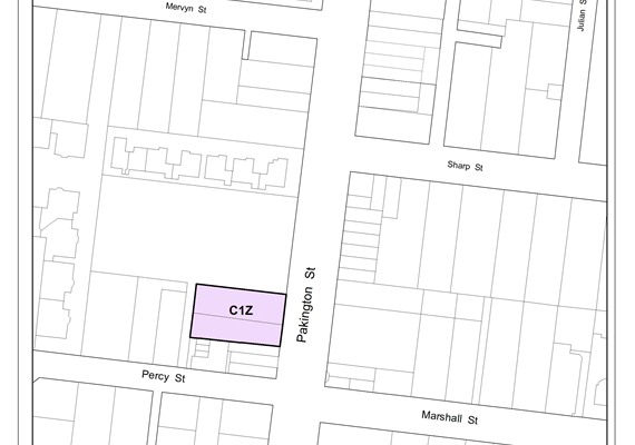 Proposed Rezoning Map 