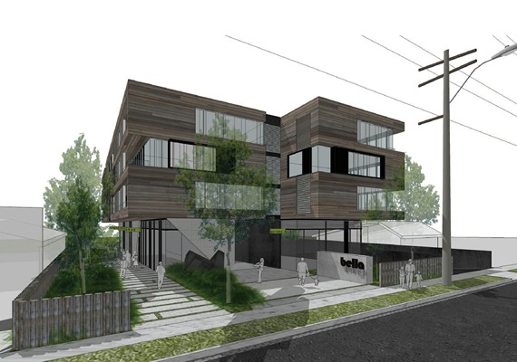 Artists Impression of the Multi Residential building 30 - 32 Geelong Road, Portarlington