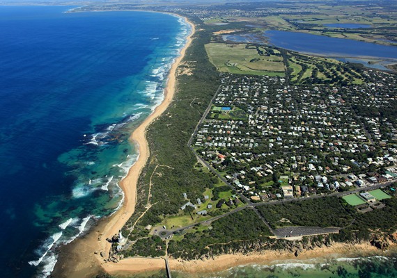 View towards Golf Course - Oblique Aerail Photo (CoGG 2011)