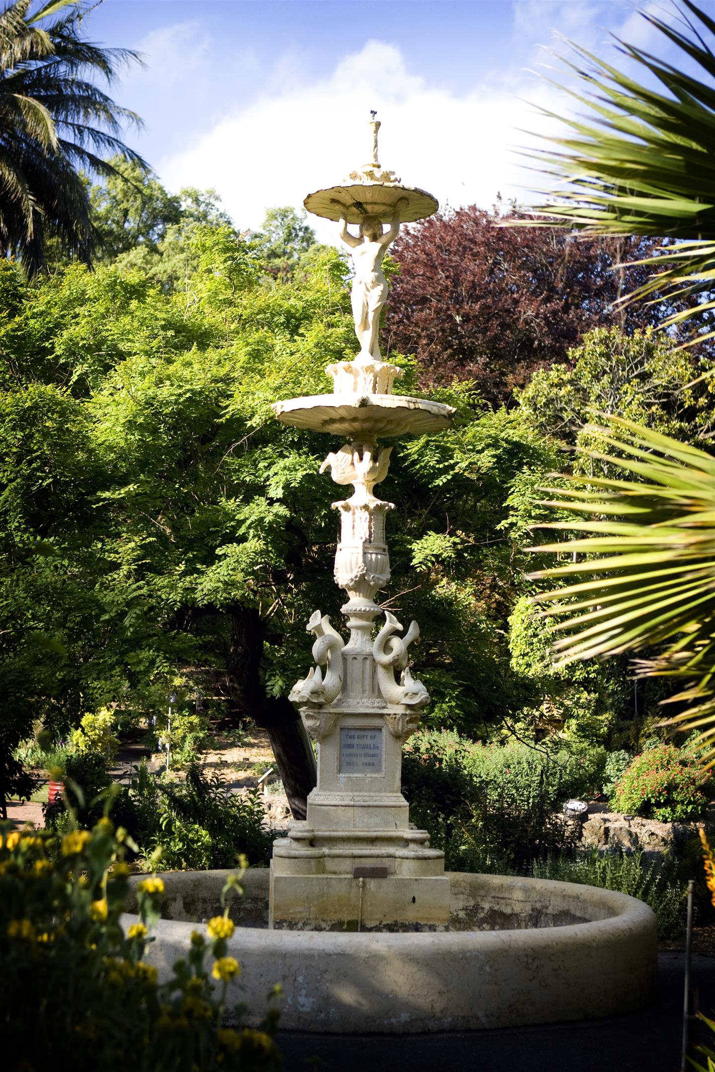 Heritage Traill Fountain at Botanic Gardens