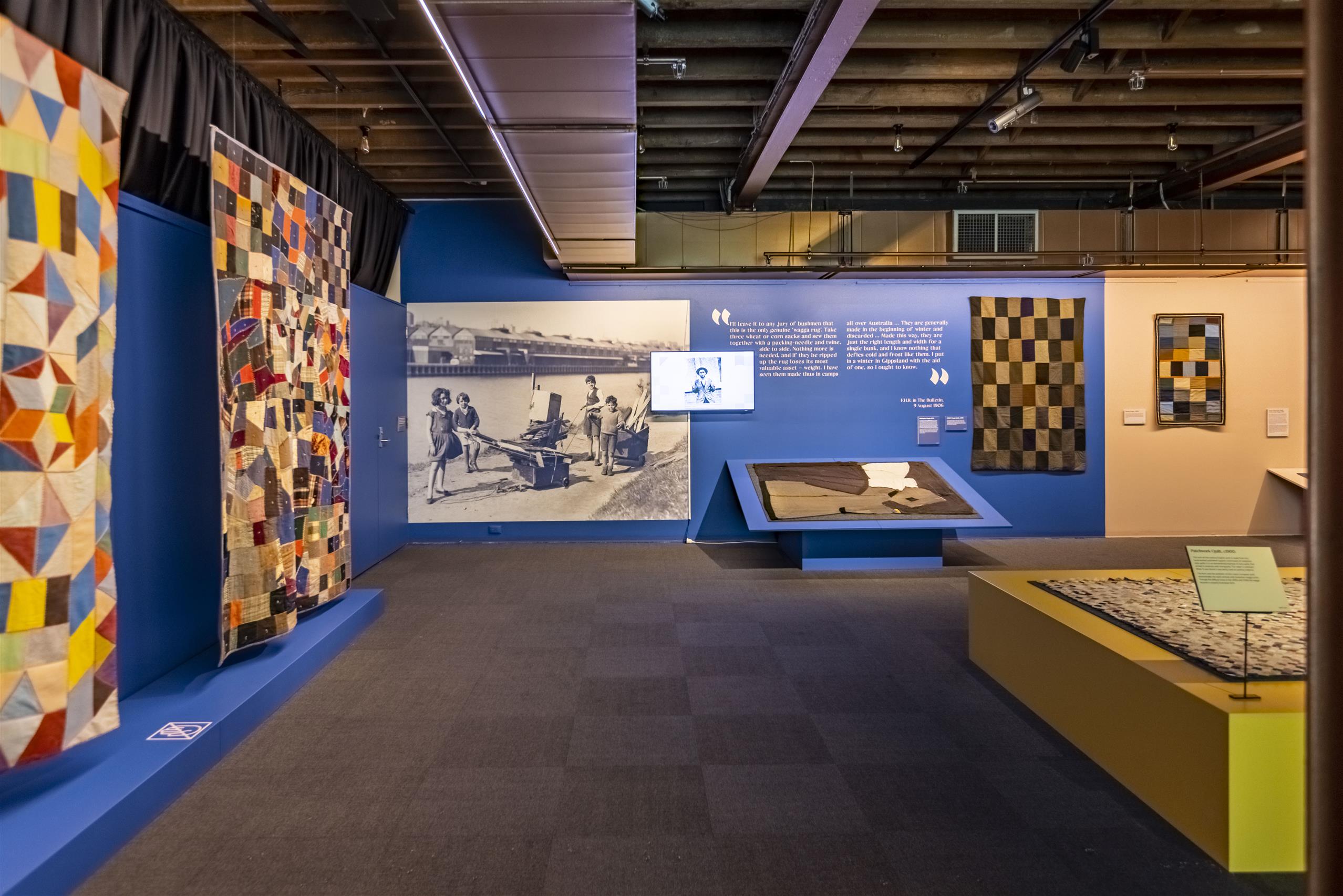 Necessity: waggas and the art of making do, Large Heritage Quilts