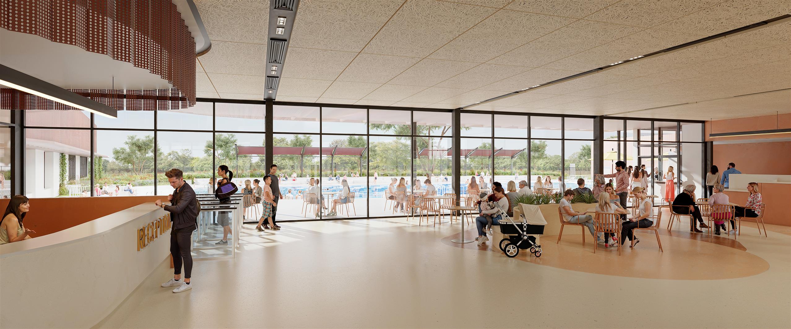 North Bellarine Aquatic Centre, Stage 2 - Foyer 