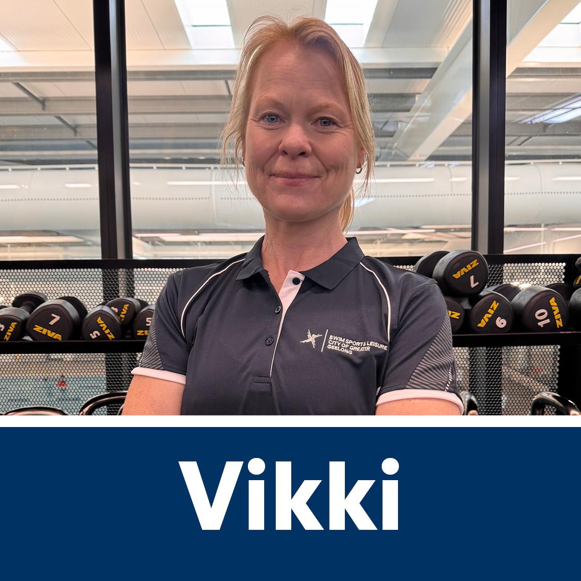 Vikki - personal trainer 