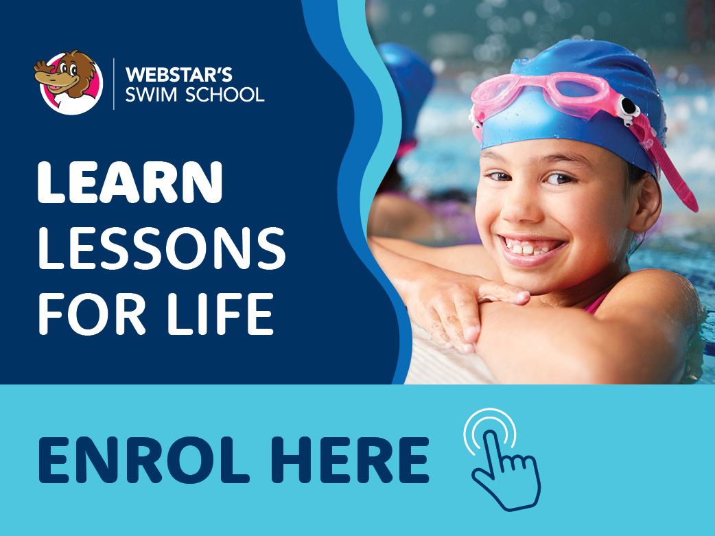 Enrol in Webstar's Swim School