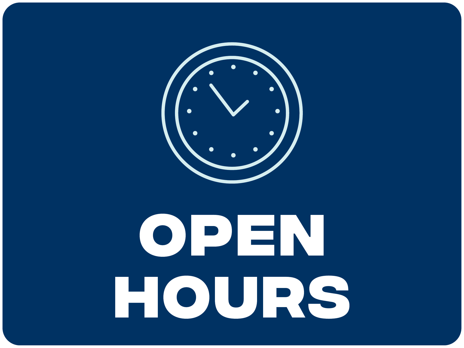 Open Hours