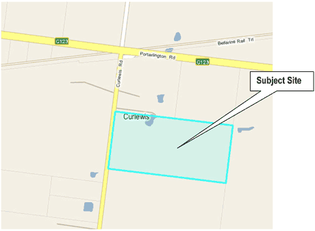 Locality map for 41-79 Curlewis Road, Curlewis
