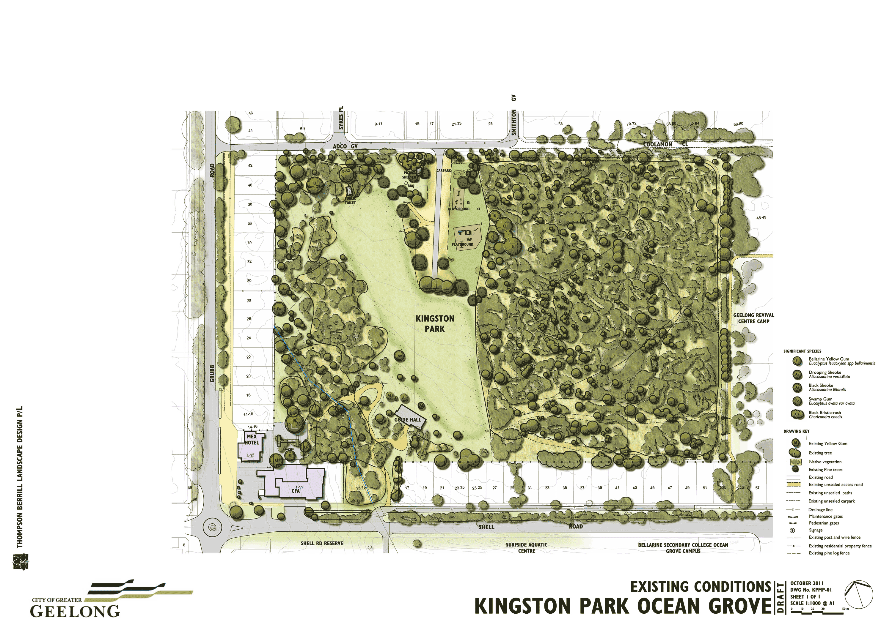 rep2.gif Kingston Park - Existing Conditions
