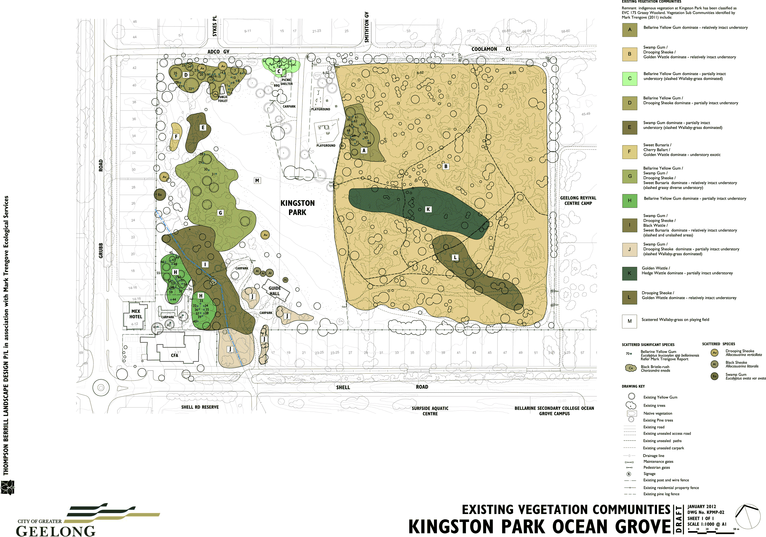 rep2.gif Kingston Park - Existing Vegetation Communities