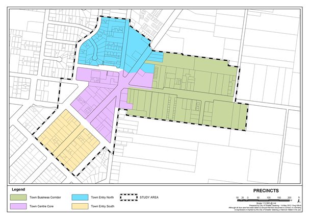 Appendix 1-1 – Study Area and Precinct Boundaries