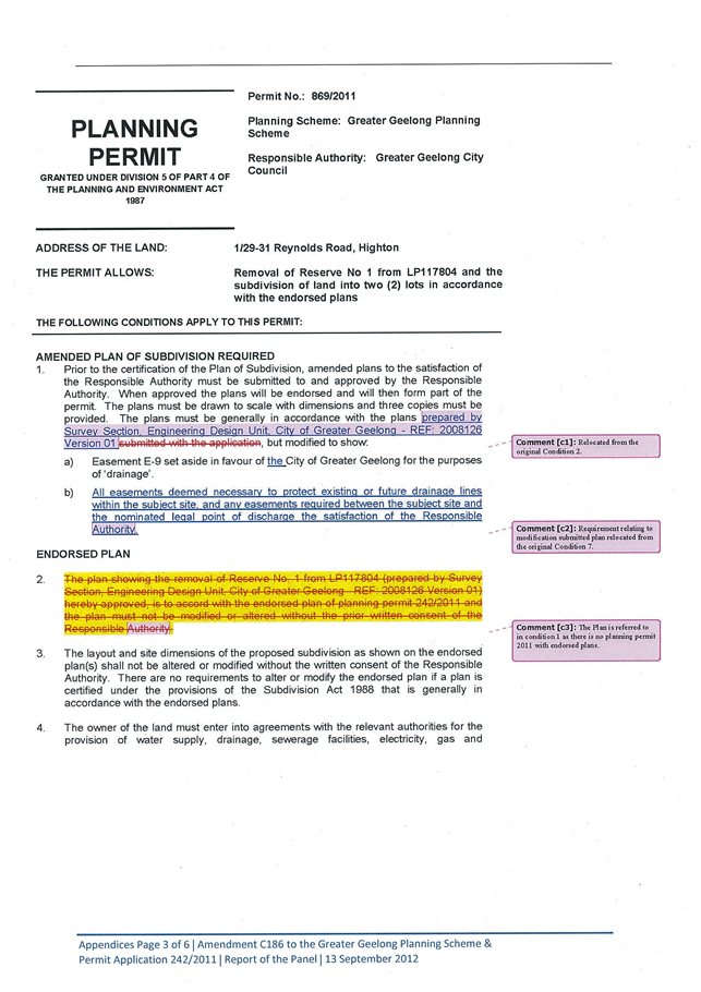Appendix 4-2 Planning Permit