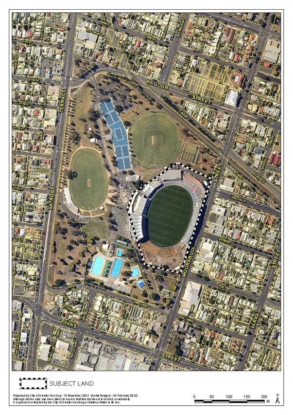 Subject Land Map