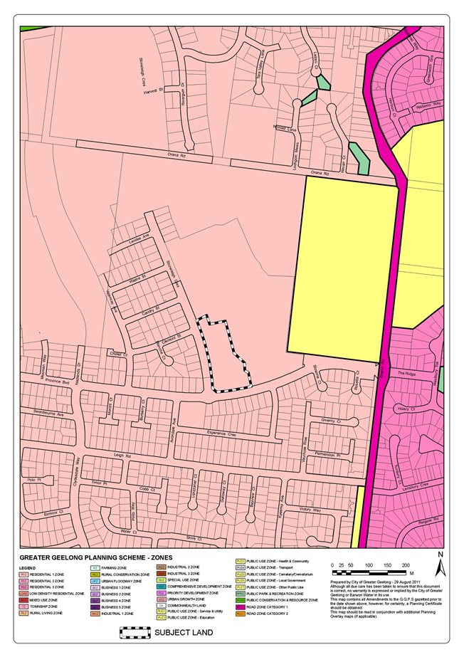 Existing Zoning Plan