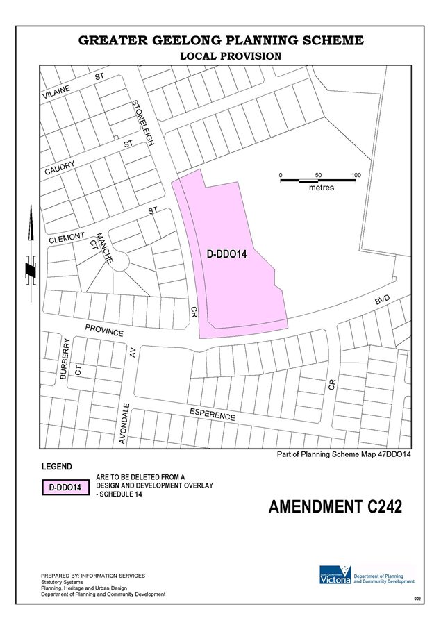 Proposed removal of DDO14