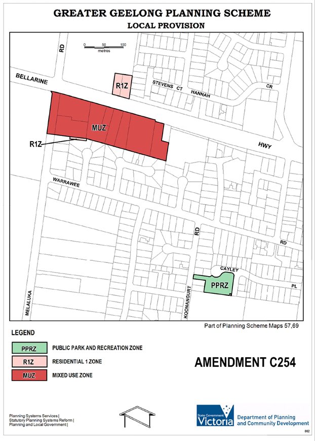 Amendment C254 - Local Provision PPRZ, R1Z and MUZ: Pulbic Park and Recreation, Residential 1 and Mixed Use Zones (Maps 57, 69)