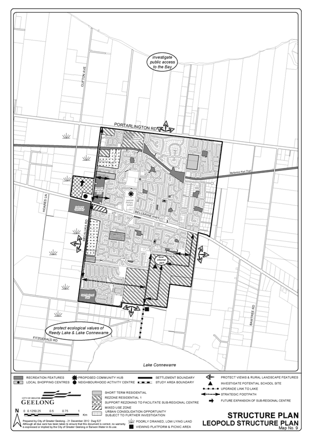 Exhibited Leopold Structure Plan