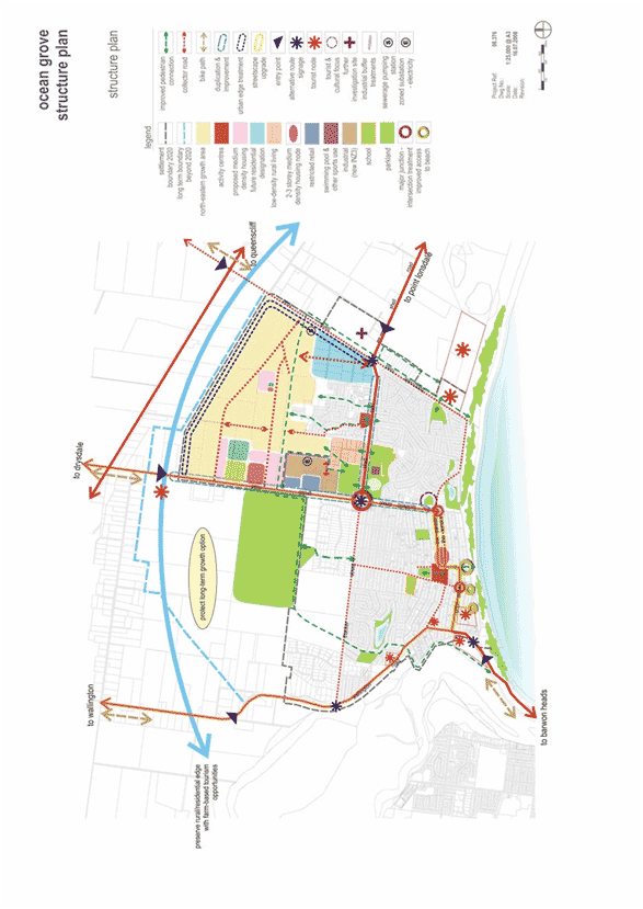Ocean Grove Structure Plan map