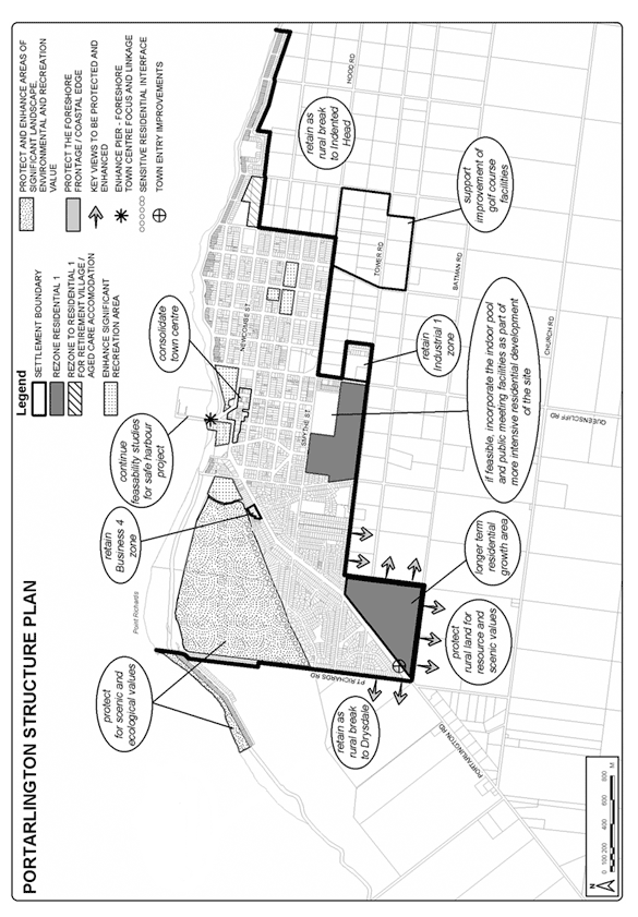 Portarlington Structure Plan map