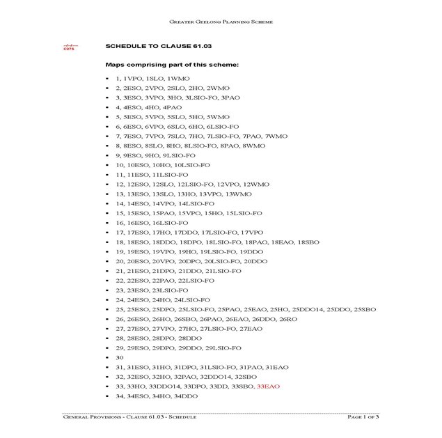 Amendment documentation - page 3
