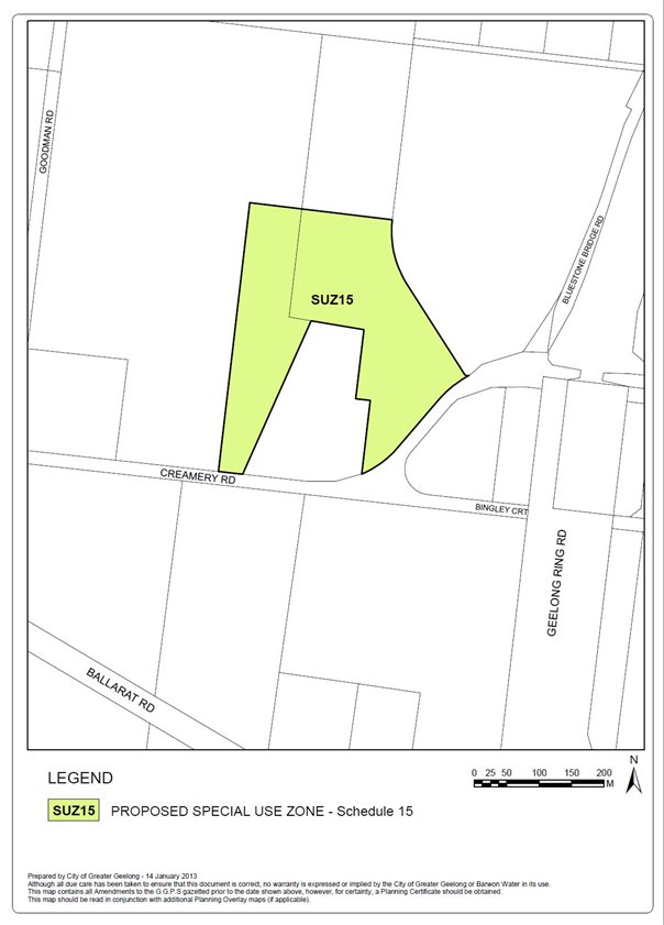 Proposed Rezoning Area