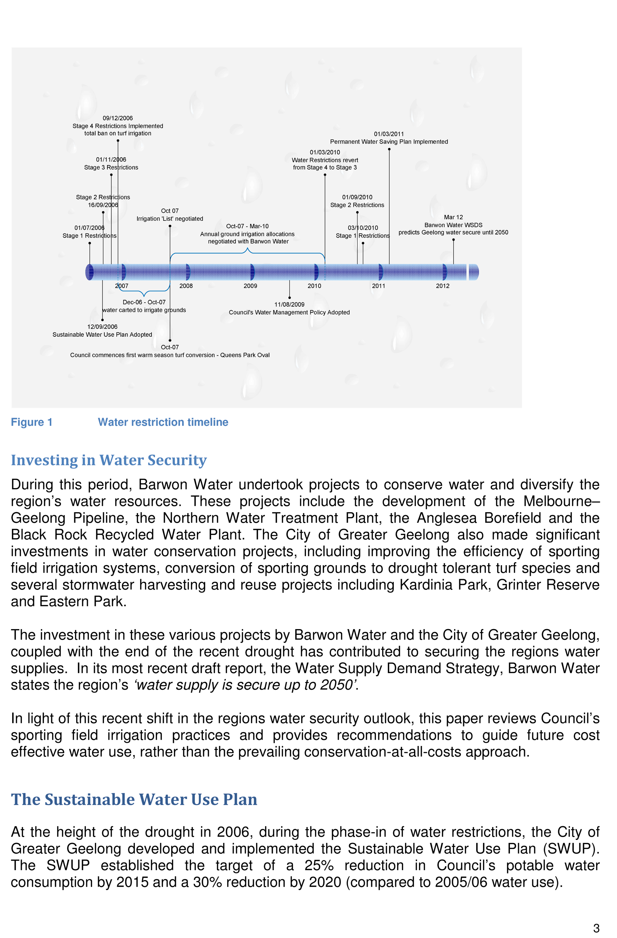 Irrigation Management Discussion Paper - Page 3