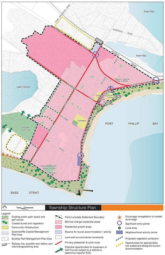 Point Lonsdale Structure Plan Map