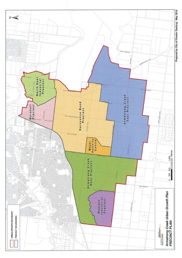 Armstrong Creek Urban Growth Plan - Precinct plan