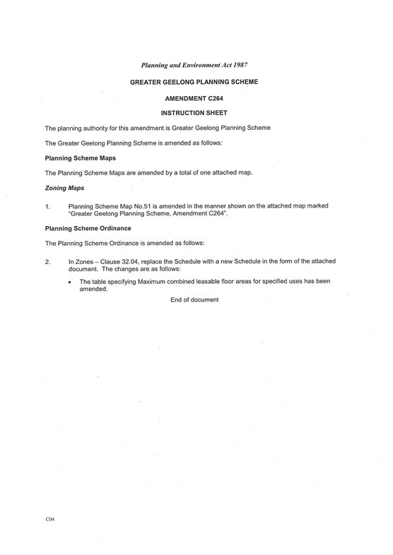 Instruction Sheet