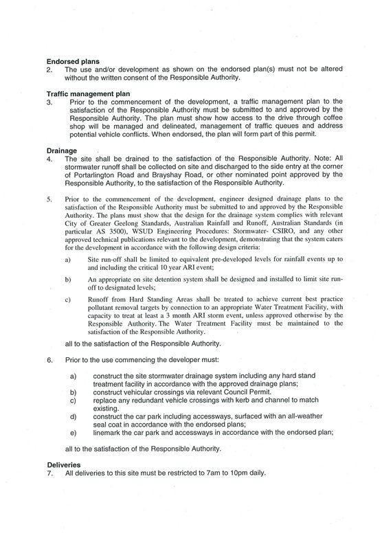 Planning Permit 240/2012 - page 2