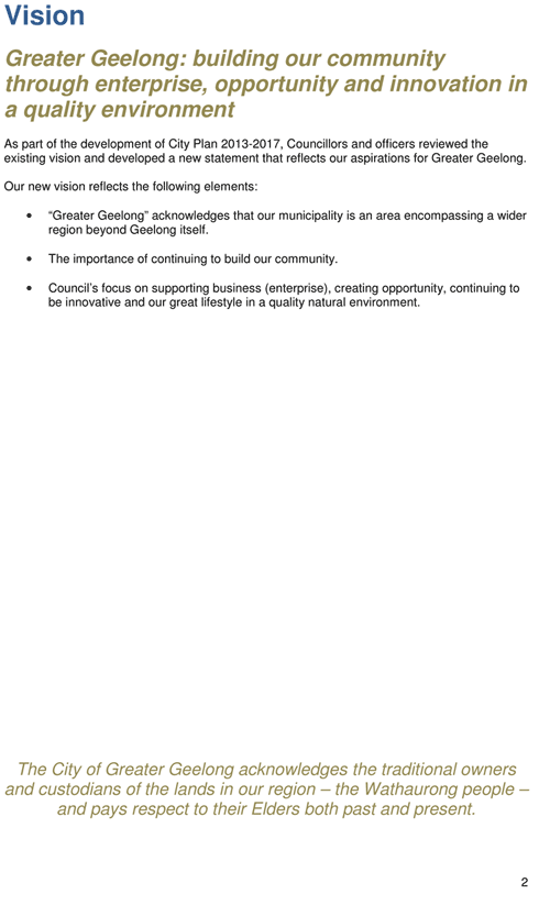 Draft City Plan 2013-2017 - Page 2