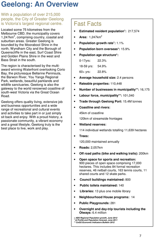 Draft City Plan 2013-2017 - Page 7