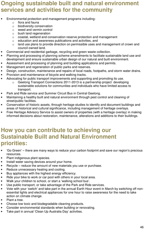 Draft City Plan 2013-2017 - Page 46