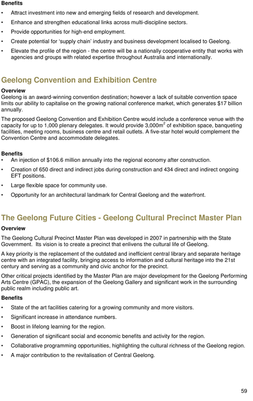 Draft City Plan 2013-2017 - Page 59