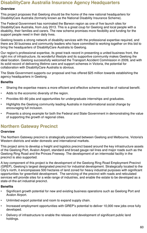 Draft City Plan 2013-2017 - Page 60