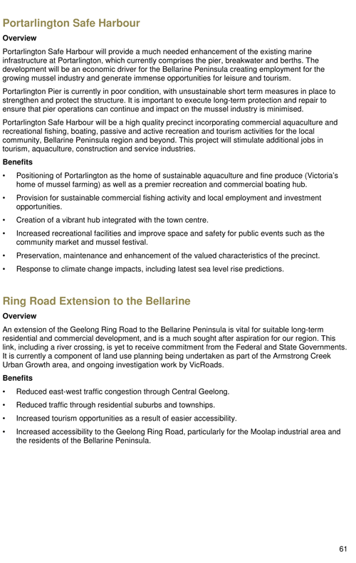 Draft City Plan 2013-2017 - Page 61