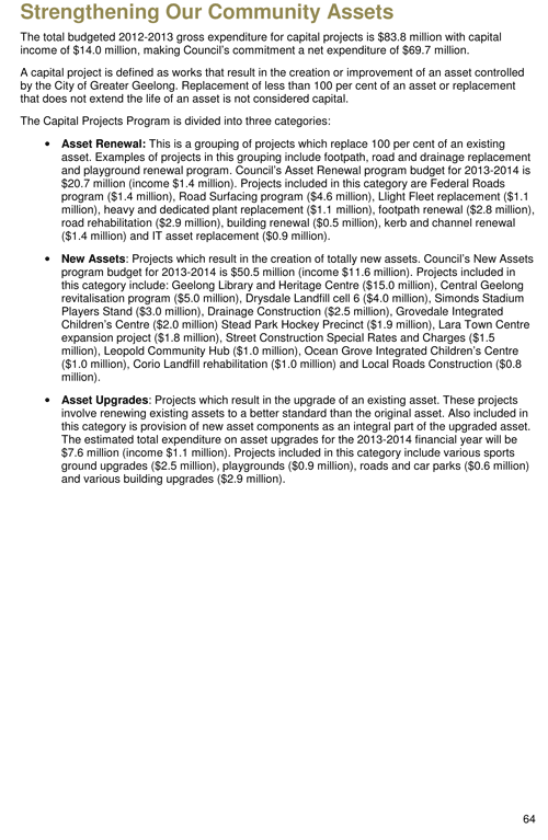 Draft City Plan 2013-2017 - Page 64