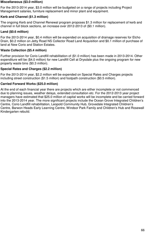 Draft City Plan 2013-2017 - Page 66