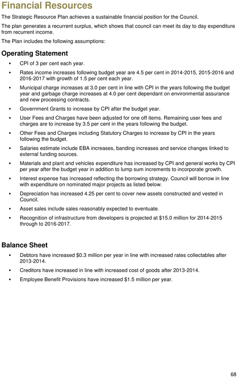 Draft City Plan 2013-2017 - Page 68