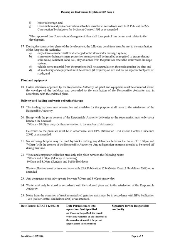 Planning Permit (Draft) - (Page 4 of 7)