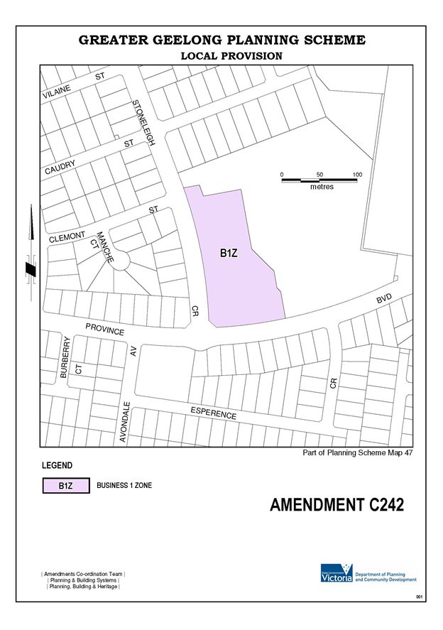 Local Provision - Business Zone 1