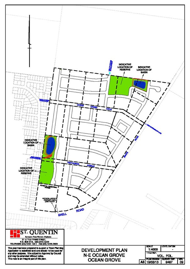 Trethowan Avenue/Ocean Grand Drive Outline Development Plan