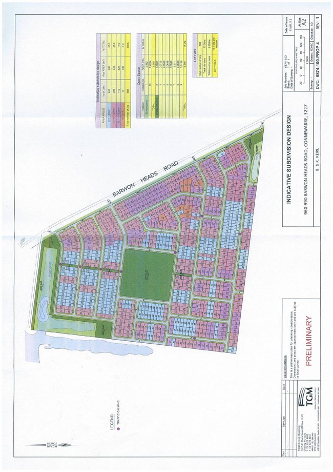 Indicative Subdivision Design
