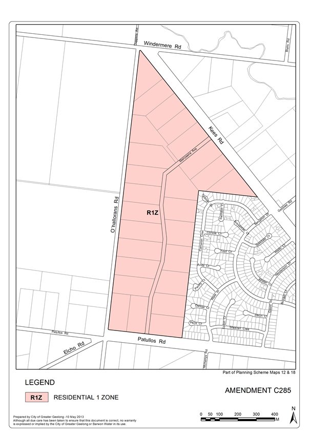 Proposed Rezoning Map