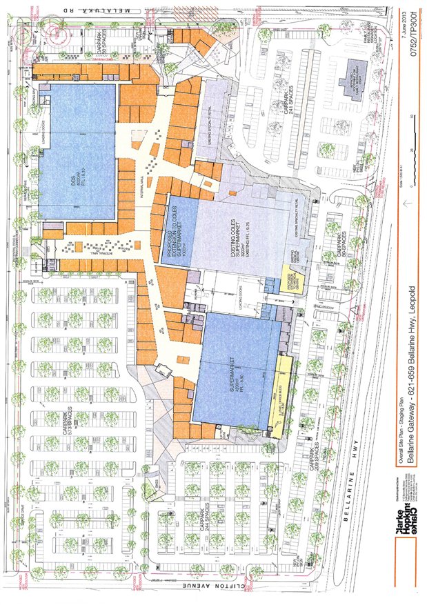Appendix 9 – Stage 1 Plan (June 2013) and floor area schedule