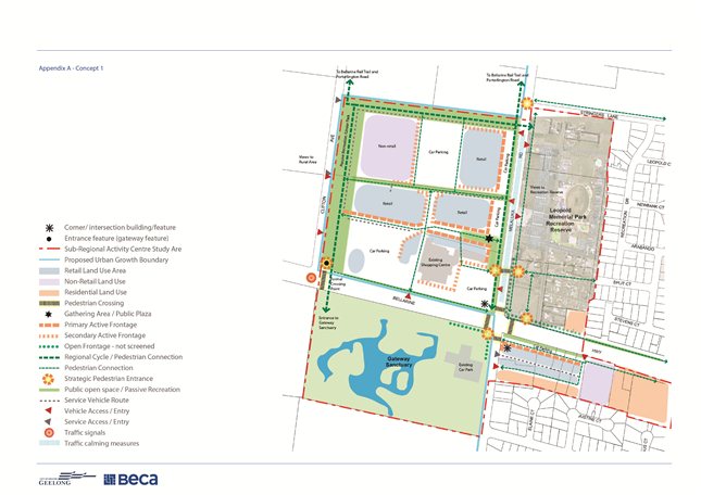Appendix 2 – Urban Design Framework Preferred Concept Plan