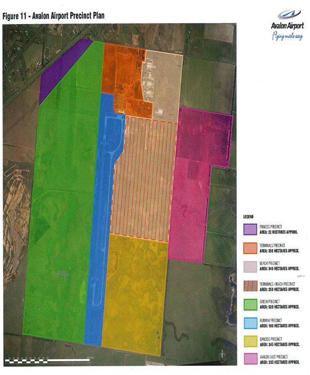 Appendix 1: Figure 11 - Avalon Airport Precinct Plan