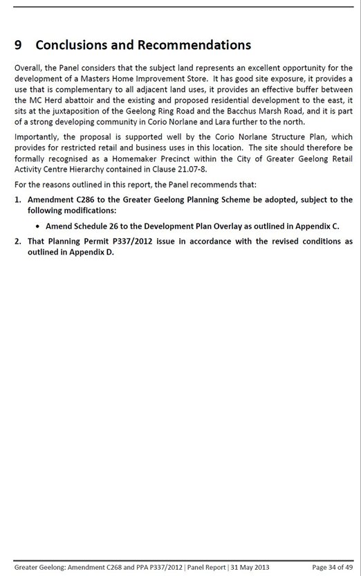 council-minutes---23-july-2013-8.jpg Appendix 3 – Panel Report – Executive Summary, Conclusions and Recommendations - Page 2