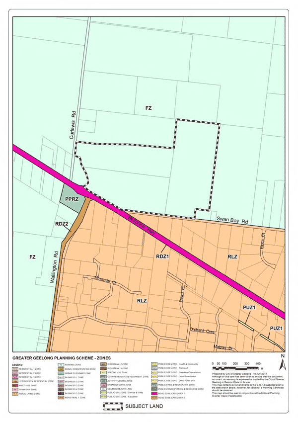 Appendix 1-1: Current Zoning