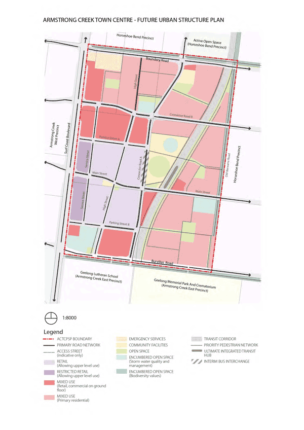 Armstrong Creek Town Centre - Future Urban Structure Plan