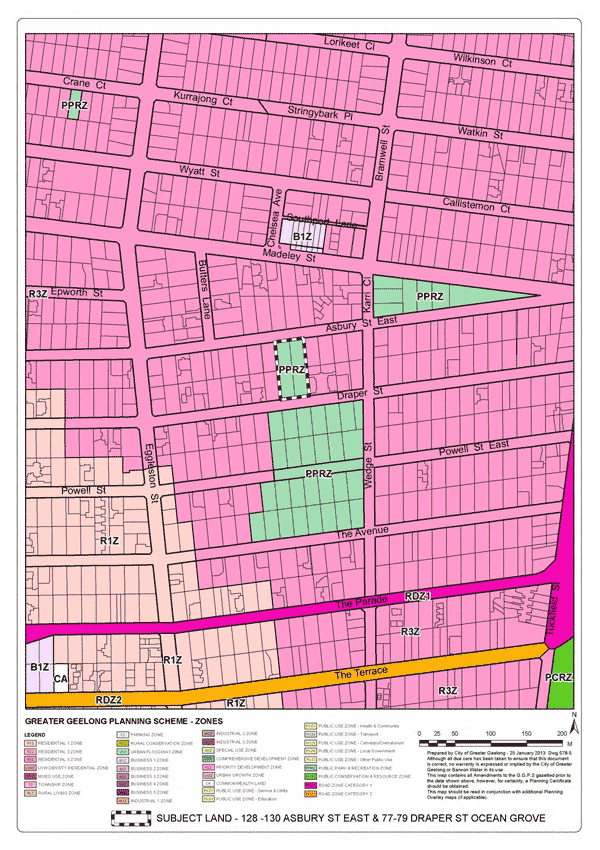 Appendix 1 Existing Zones