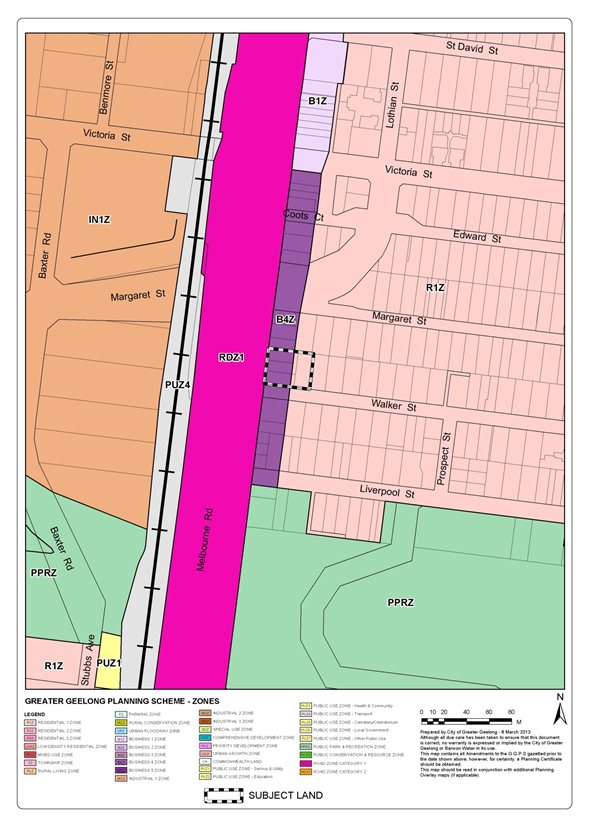 Appendix 2 Existing Zoning and Overlays - map one